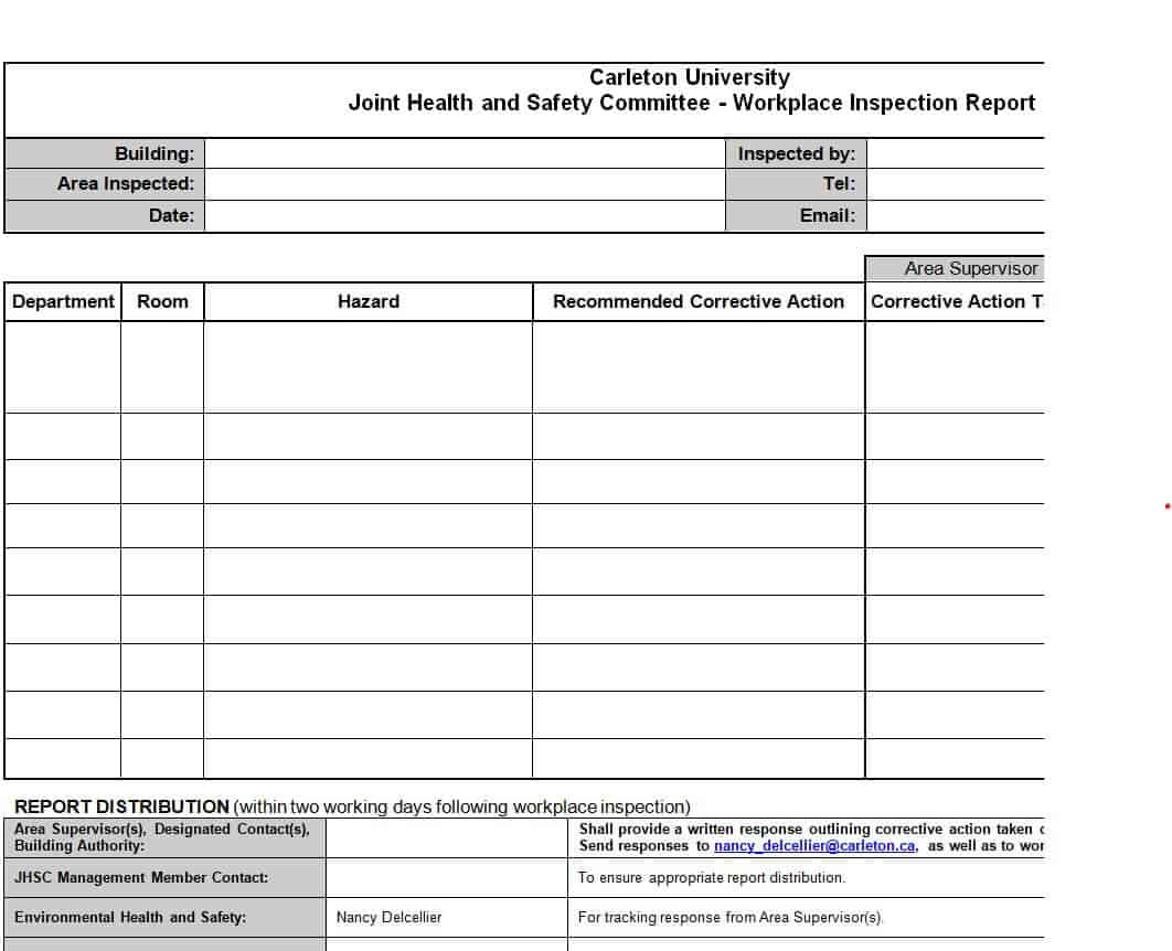 10+ Editable Inspection Report Templates – Writing Word Excel Format Throughout Machine Shop Inspection Report Template