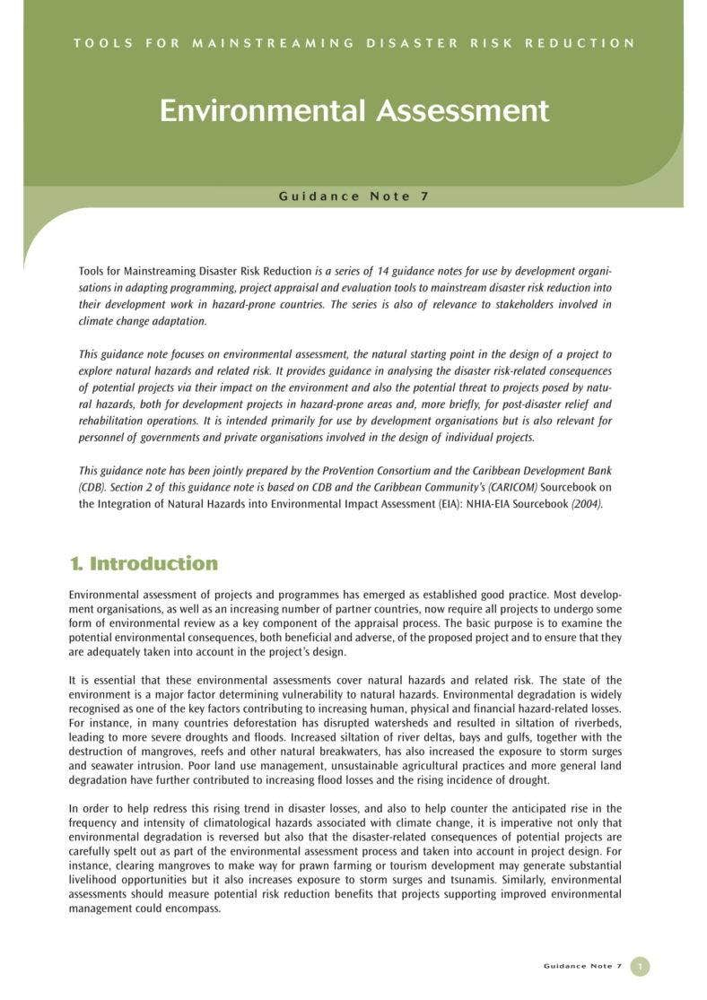 10+ Environmental Assessment Templates – PDF  Free & Premium Templates Pertaining To Environmental Impact Report Template
