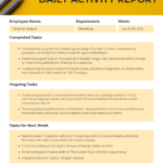 10+ Essential Business Report Templates – Venngage For How To Write A Work Report Template
