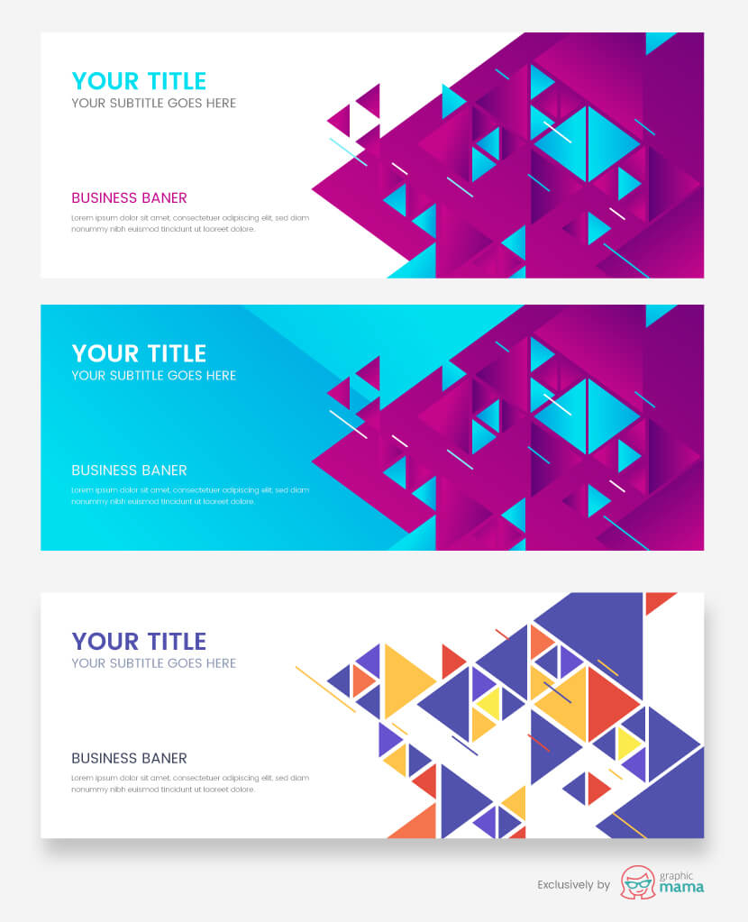 10 Free Banner Templates for Photoshop and Illustrator Intended For Banner Template For Photoshop