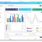 10 Free Bootstrap Admin Dashboard Templates 10 – Colorlib Within Html Report Template Free