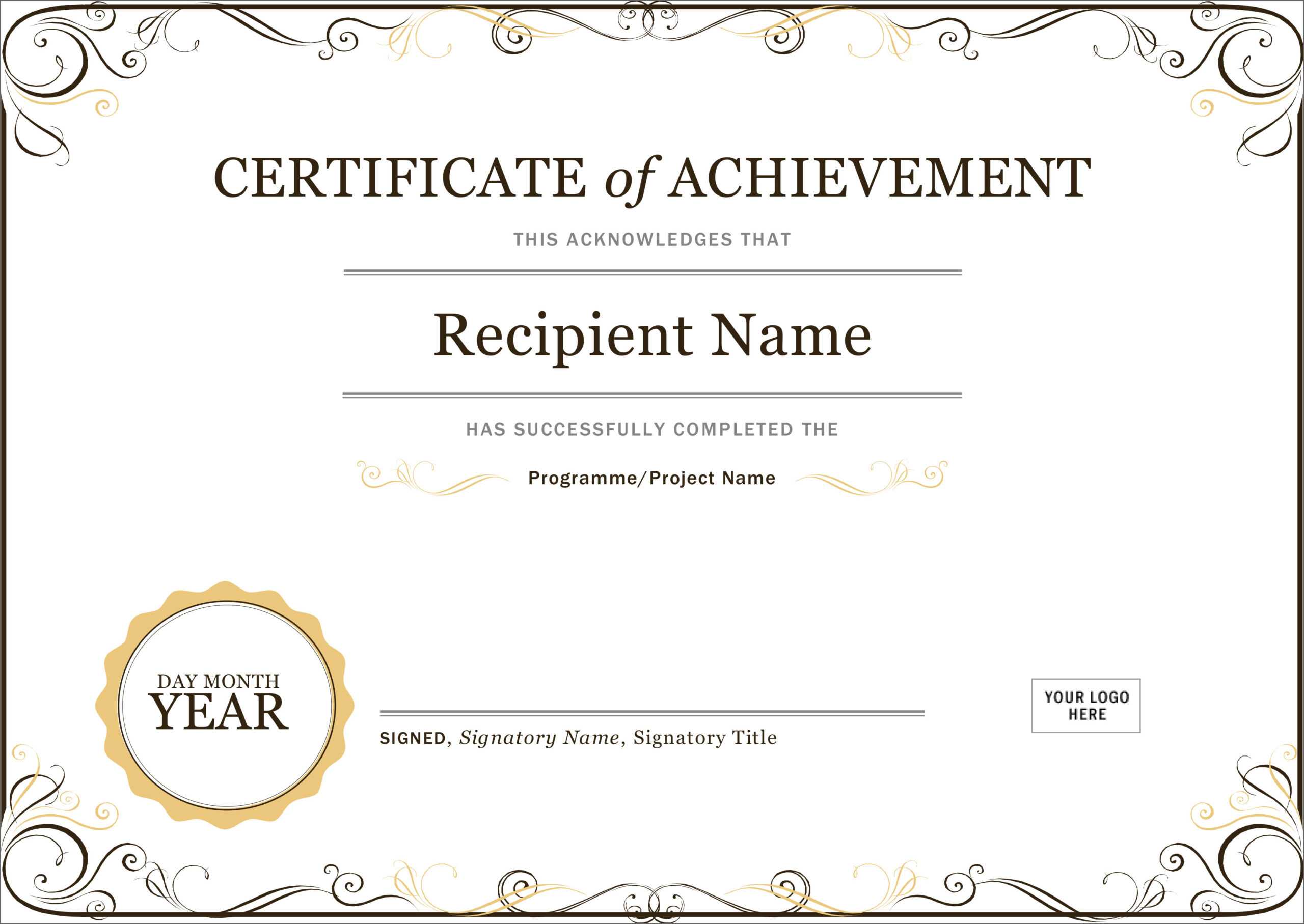 10 Free Creative Blank Certificate Templates In PSD Photoshop