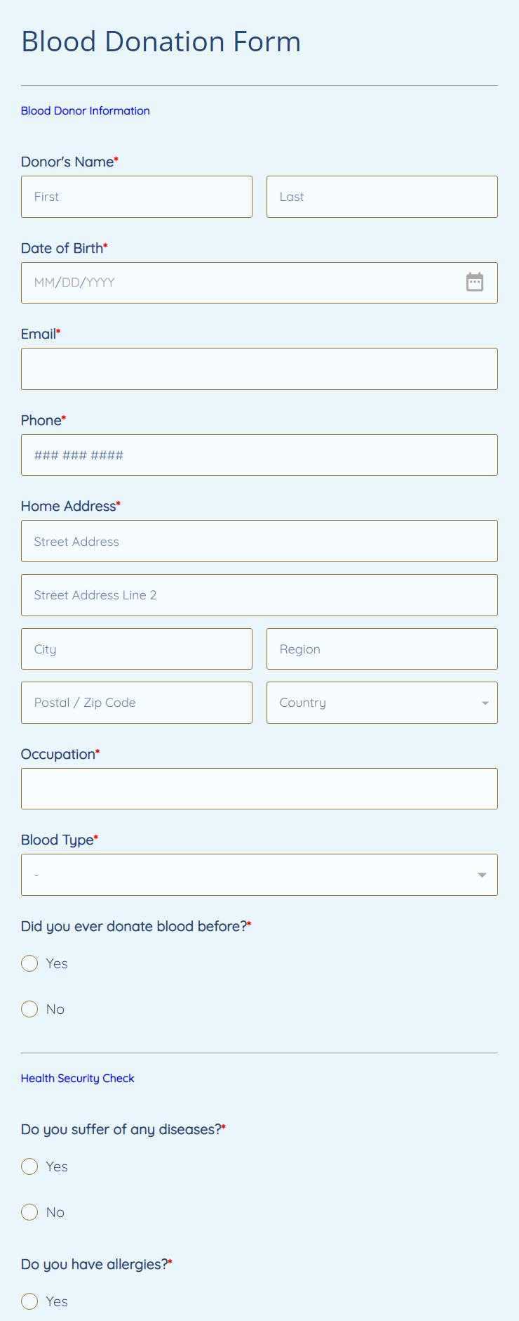 10+ Free Donation Forms & Examples - 10FormBuilder With Regard To Donation Report Template 10+ Free Donation Forms & Examples - 10FormBuilder With Regard To Donation Report Template