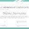 10 Free Membership Certificate Templates For Any Occasion Pertaining To Life Membership Certificate Templates
