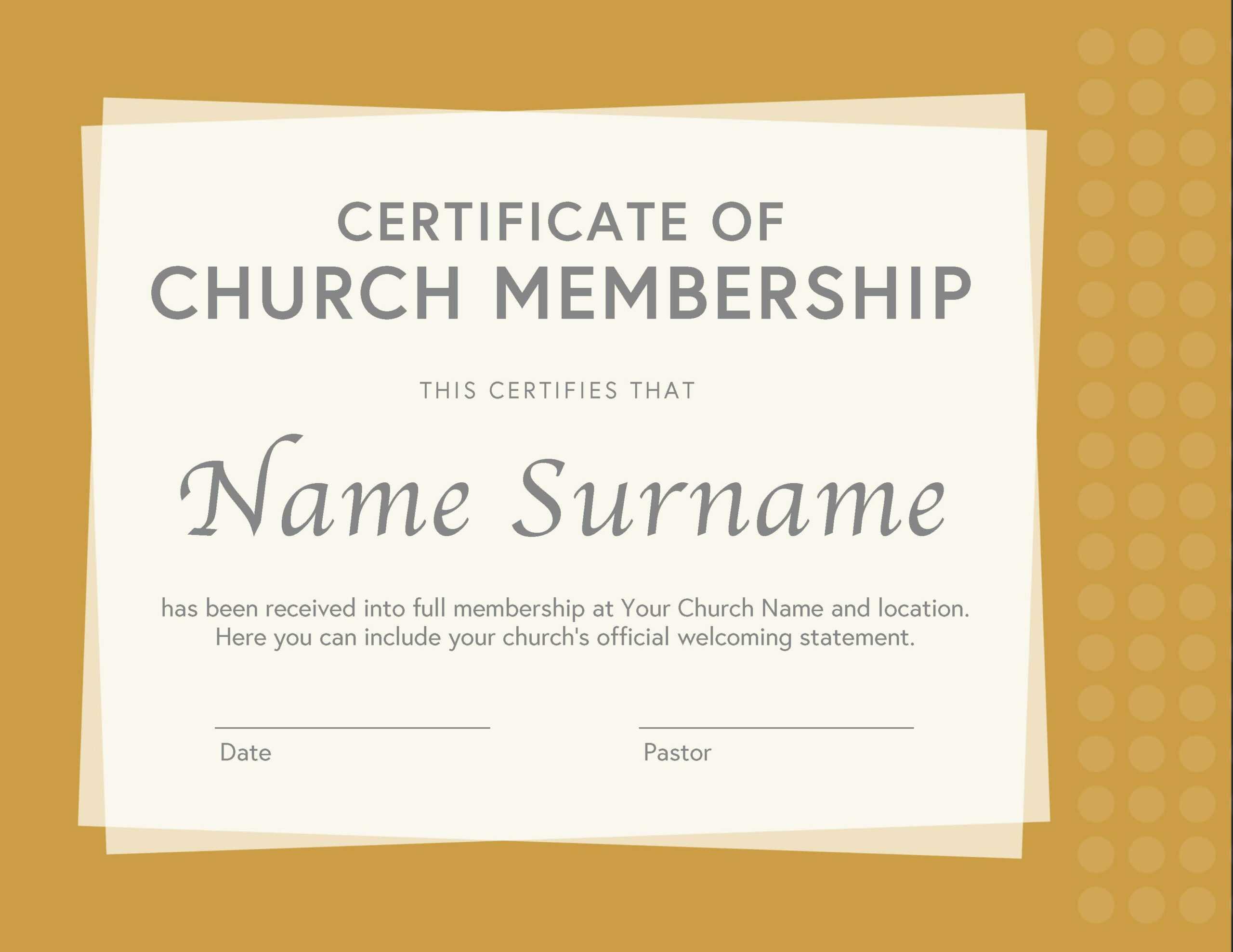 10 Free Membership Certificate Templates for Any Occasion Throughout Life Membership Certificate Templates