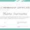 10 Free Membership Certificate Templates For Any Occasion Within Llc Membership Certificate Template