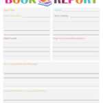 10 Free Printable Book Report Templates – Freebie Finding Mom For Middle School Book Report Template