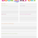 10 Free Printable Book Report Templates – Freebie Finding Mom Inside Book Report Template High School