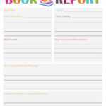 10 Free Printable Book Report Templates - Freebie Finding Mom