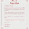 10+ Free Santa Letter Templates To Print & Use (right Now!) For Blank Letter From Santa Template