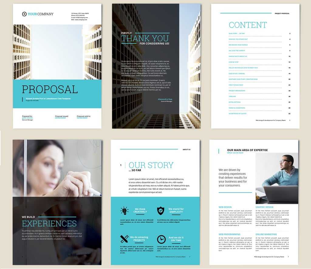 10 Fresh InDesign Brochure Templates (10)  Redokun Blog In Product Brochure Template Free