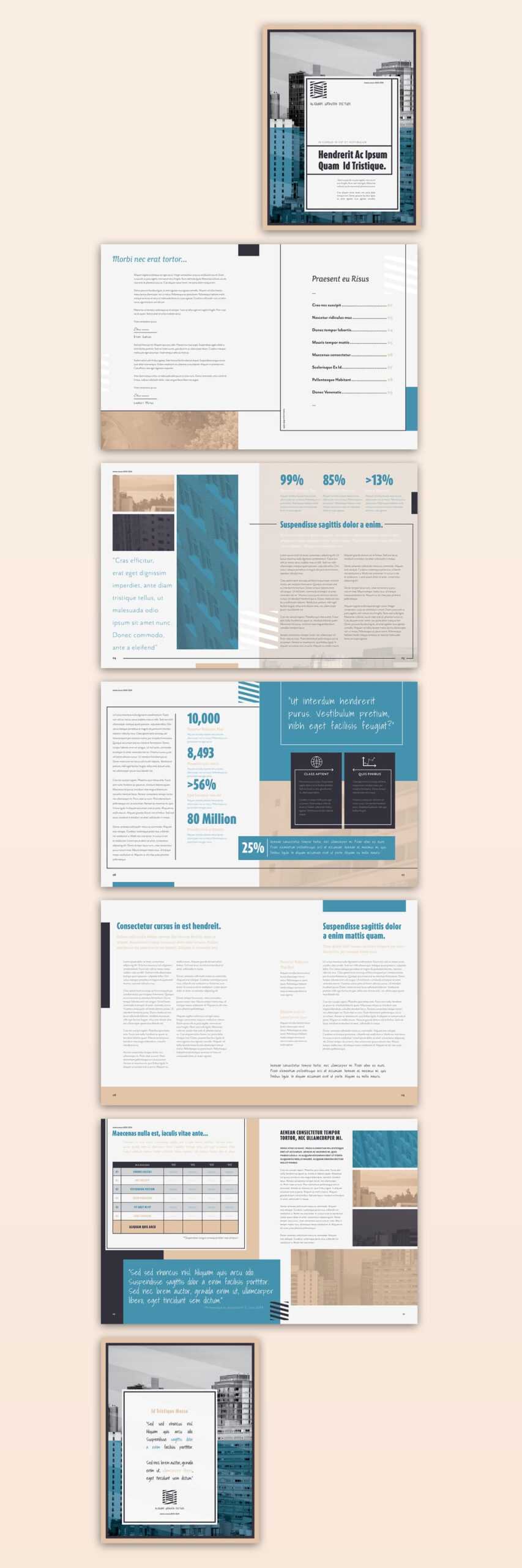 10 Fresh InDesign Brochure Templates (10)  Redokun Blog Throughout Adobe Indesign Brochure Templates