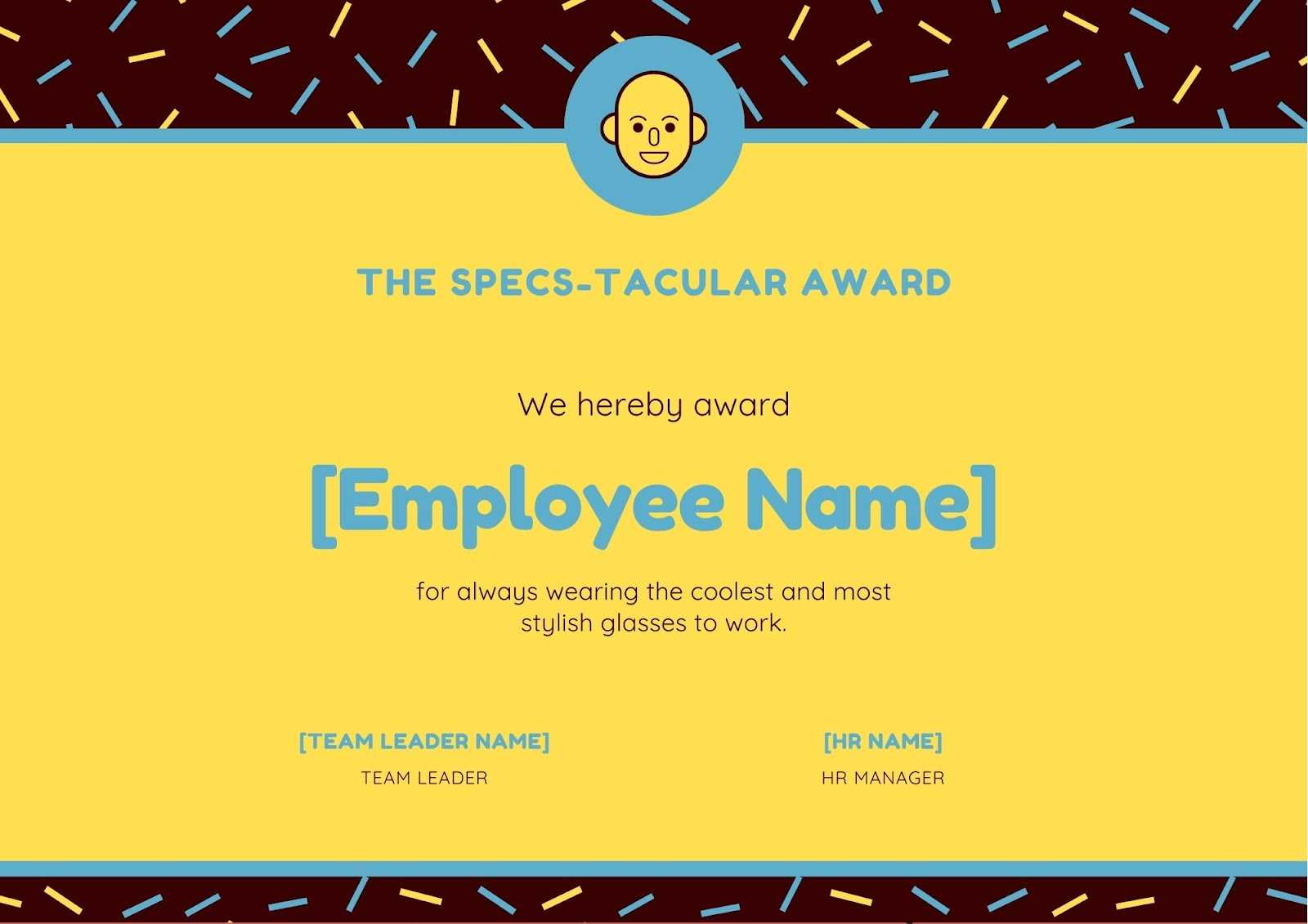 10 Fun Employee Award Ideas For 10 – Springworks Blog Regarding Funny Certificates For Employees Templates