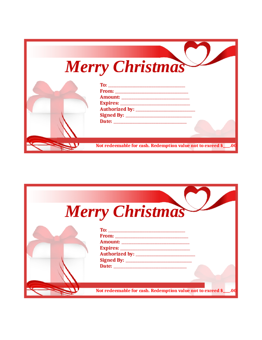 10 Gift Certificate Form – Fillable, Printable PDF & Forms  Pertaining To Fillable Gift Certificate Template Free