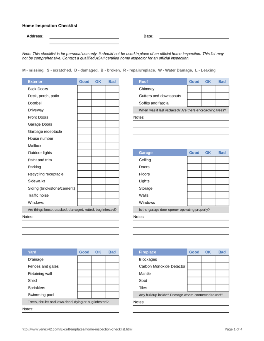 10 Home Inspection Report – Fillable, Printable PDF & Forms  For Home Inspection Report Template Free