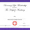 10+ Honorary Life Certificate Templates – PDF, Docx  Free  Inside Life Membership Certificate Templates