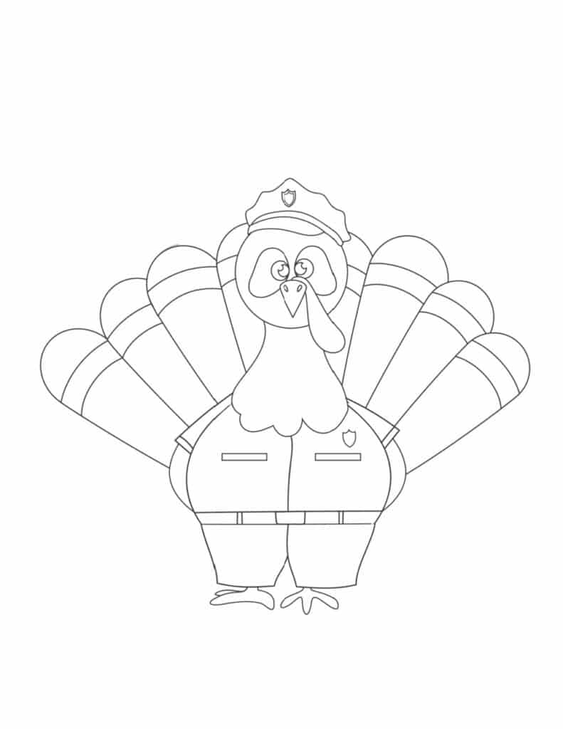 10 How to Disguise a Turkey Template Printables - Freebie Finding Mom Regarding Blank Turkey Template