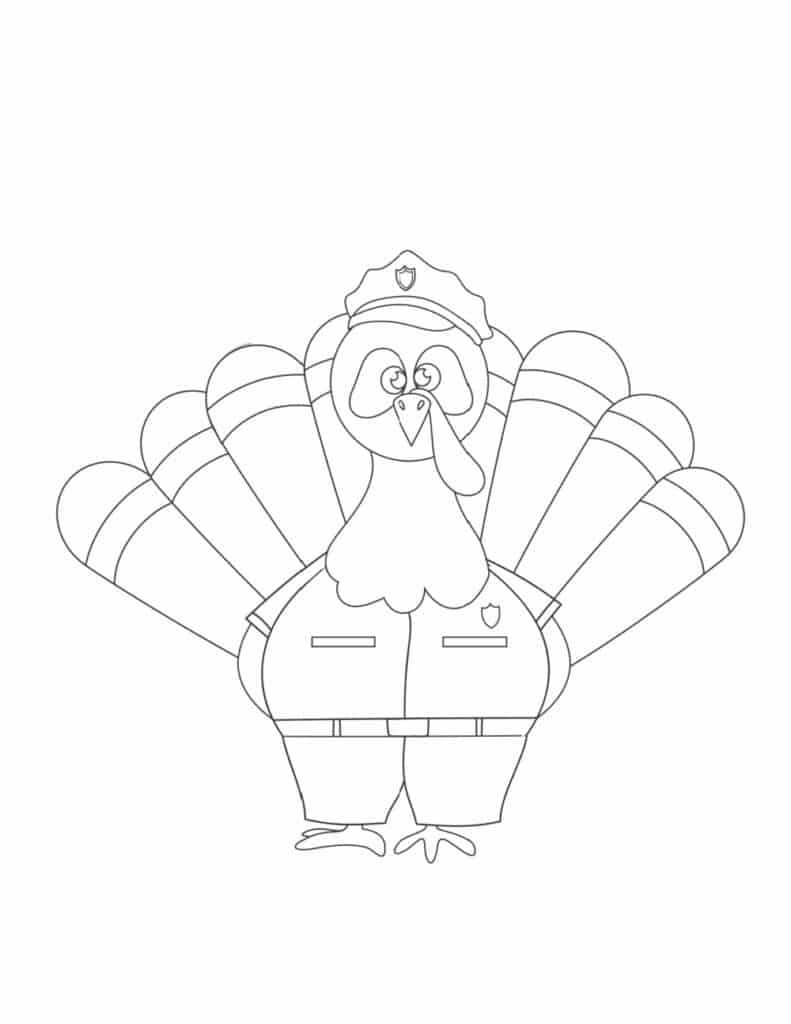 10 How to Disguise a Turkey Template Printables - Freebie Finding Mom Regarding Blank Turkey Template