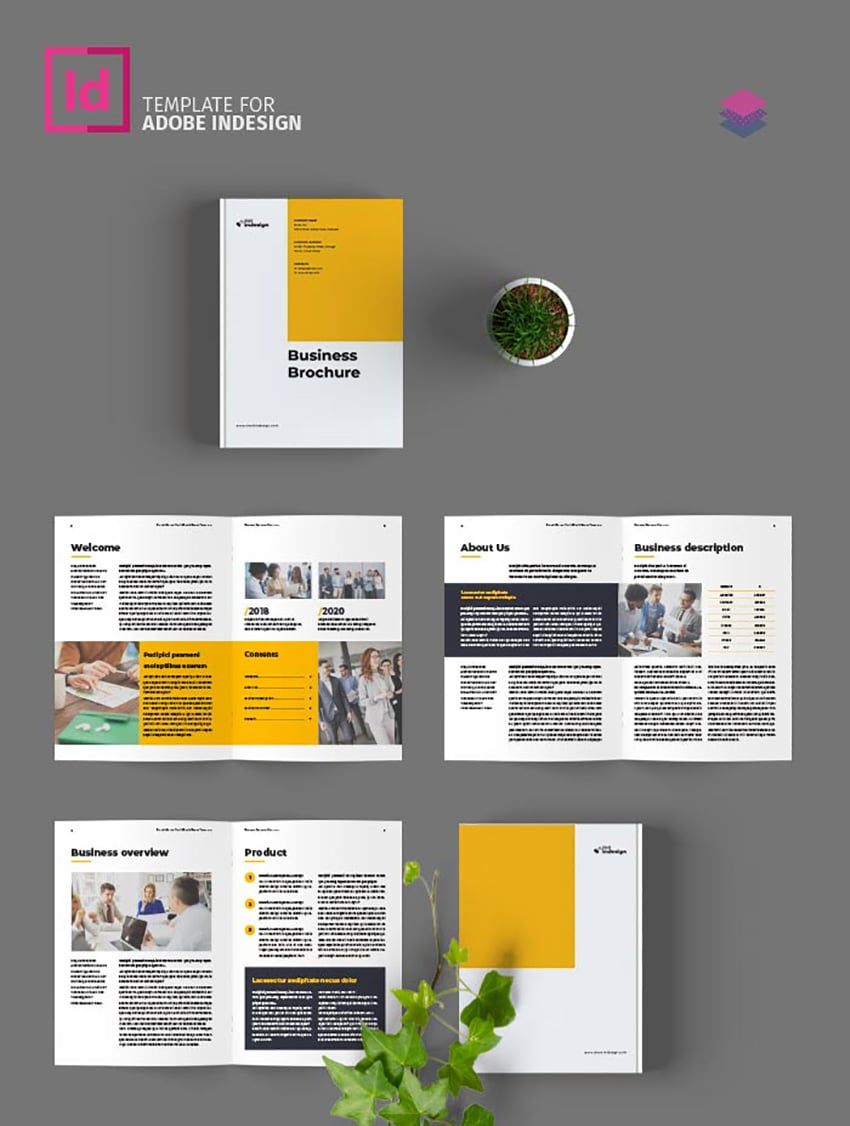10 kostenlose InDesign-Katalogvorlagen mit kreativen INDD-Layouts 10 Inside Brochure Templates Free Download Indesign