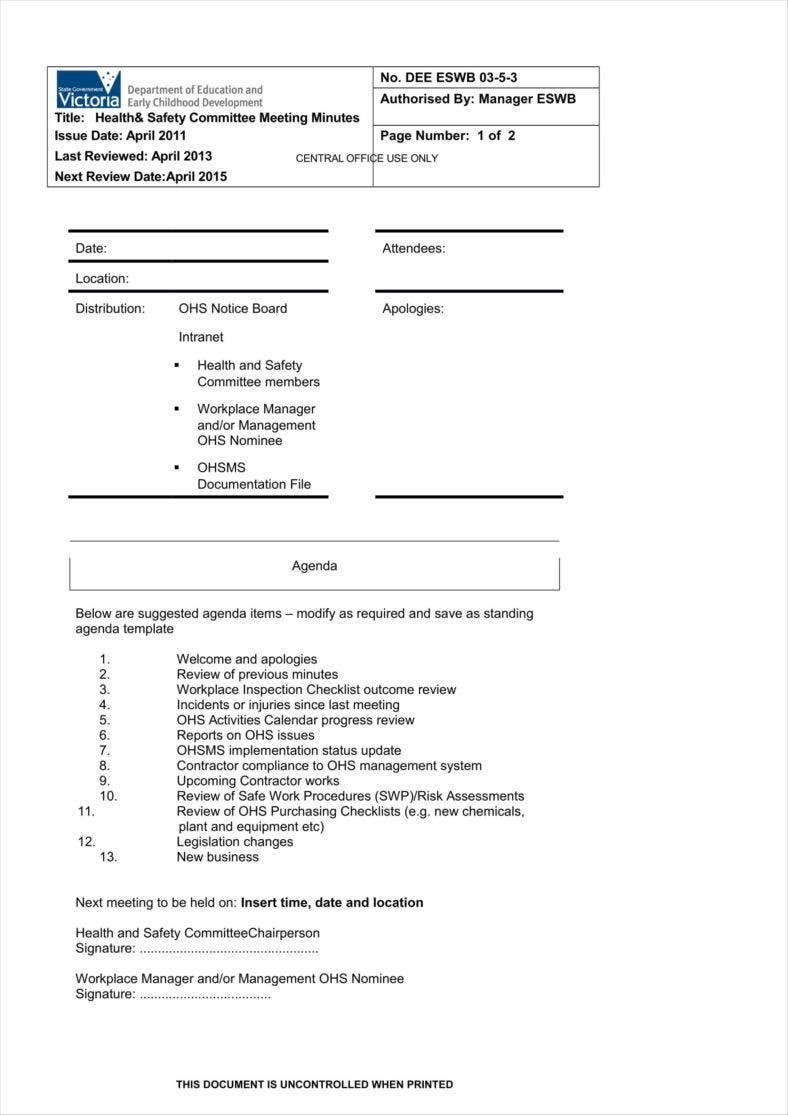10+ Meeting Summary Templates – Free PDF, DOC Format Download  Within Conference Summary Report Template