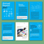 10 Modern Annual Report Design Templates [Free And Paid]  Redokun  With Regard To Free Indesign Report Templates
