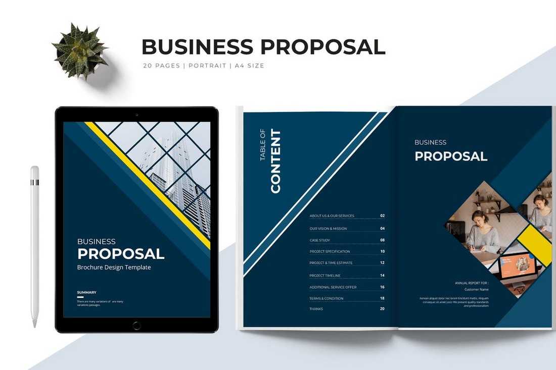 10+ Modern Corporate Brochure Templates 10  Design Shack Pertaining To Professional Brochure Design Templates