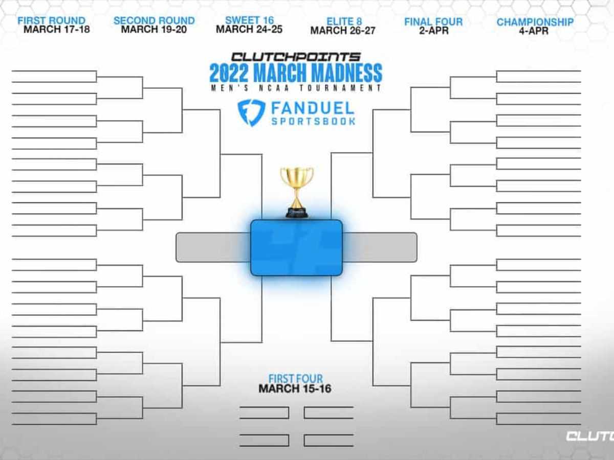 10 NCAA Tournament printable bracket