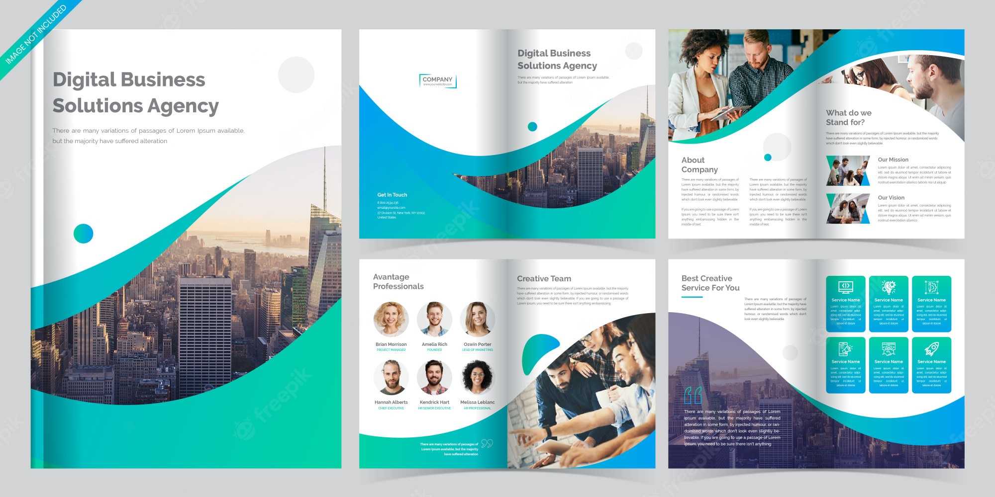 10 page brochure Images  Free Vectors, Stock Photos & PSD With Single Page Brochure Templates Psd