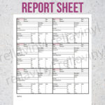 10 Patient Nurse Report Sheet – Great For Med/Surg! – Instant Download With Regard To Med Surg Report Sheet Templates
