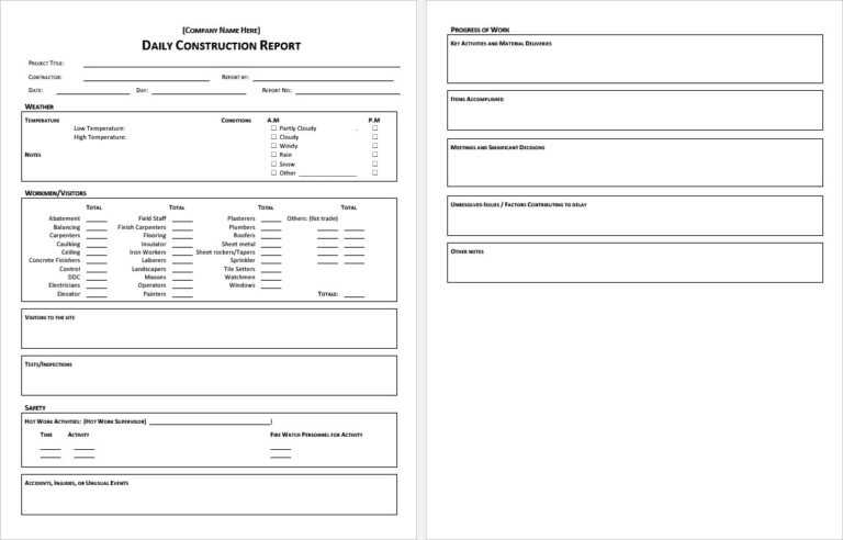 10 Printable Construction Report Formats In MS Word Intended For Free 10-printable-construction-report-formats-in-ms-word-intended-for-free