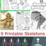 10 Printable Skeleton Crafts – Printables 10 Mom For Skeleton Book Report Template