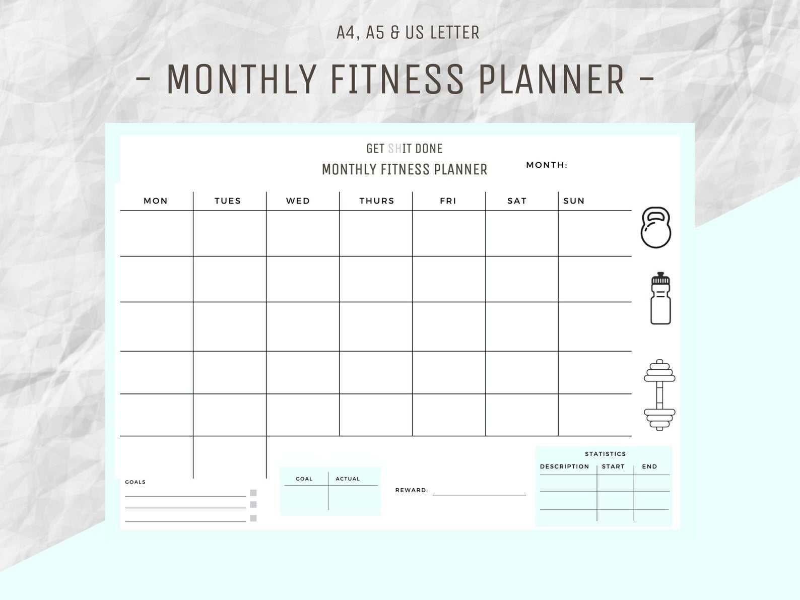 10 Printable Workout Calendars to Help You Crush Your Goals