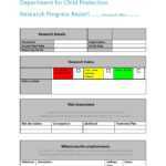 10 Professional Progress Report Templates (Free) – TemplateArchive With Company Progress Report Template