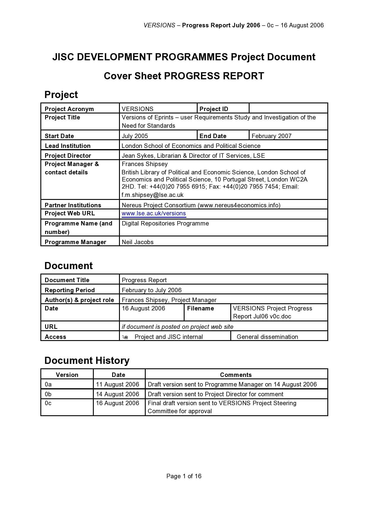 10 Professional Progress Report Templates (Free) – TemplateArchive With Template On How To Write A Report