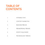 10 Professional Table Of Contents Templates [10 Update] With Regard To Report Content Page Template