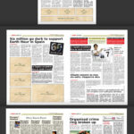 10 Sleek Newspaper Templates  Redokun Blog Within News Report Template