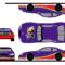 10 Steps To Create A Paint Scheme Mockup  The Colors Of The Race Intended For Blank Race Car Templates