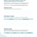 10 Steps To Create A Test Plan For Your New Feature Release (Free  Pertaining To Test Exit Report Template