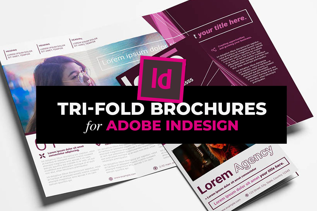 10+ Top Tri Fold Brochure Templates for InDesign – DesignerCandies With Brochure Templates Free Download Indesign