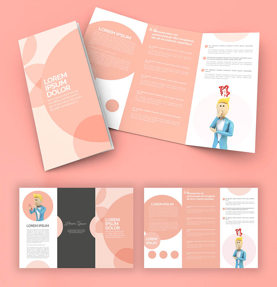 10+ Top Tri Fold Brochure Templates for InDesign – DesignerCandies Within Adobe Indesign Tri Fold Brochure Template