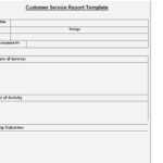 10+ Useful Customer Service Report Templates [WORD, EXCEL, PDF  With Customer Contact Report Template