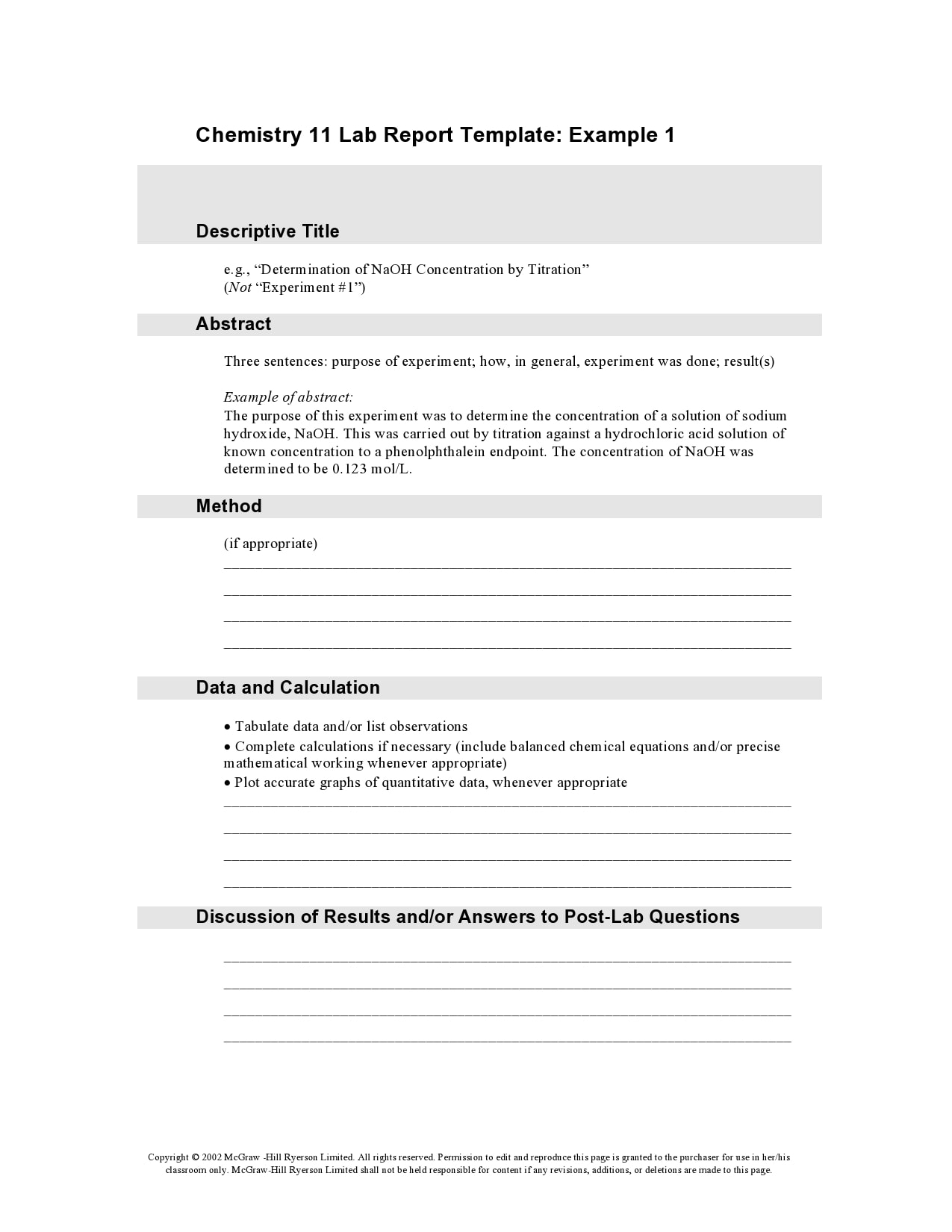 10 Useful Lab Report Examples (& Free Templates) Intended For Physics Lab Report Template