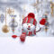 10d Snowman Character Waving Hand, Christmas Tree Hanging Ornaments  For Blank Christmas Card Templates Free