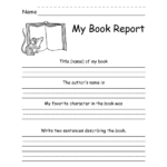 10nd Grade Writing Worksheets – Best Coloring Pages For Kids Intended For Book Report Template 2Nd Grade