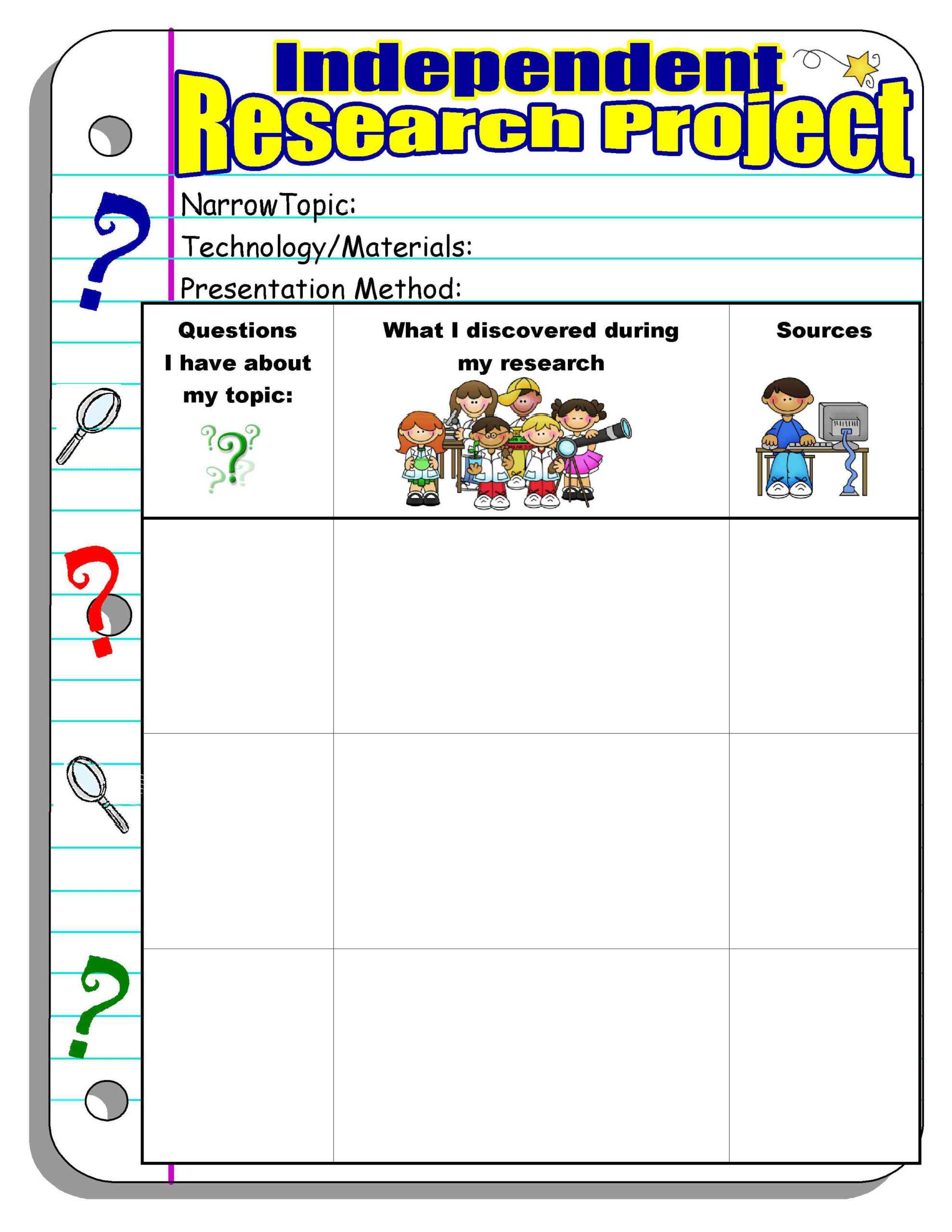 10th Grade Weather Research Throughout Science Report Template Ks2