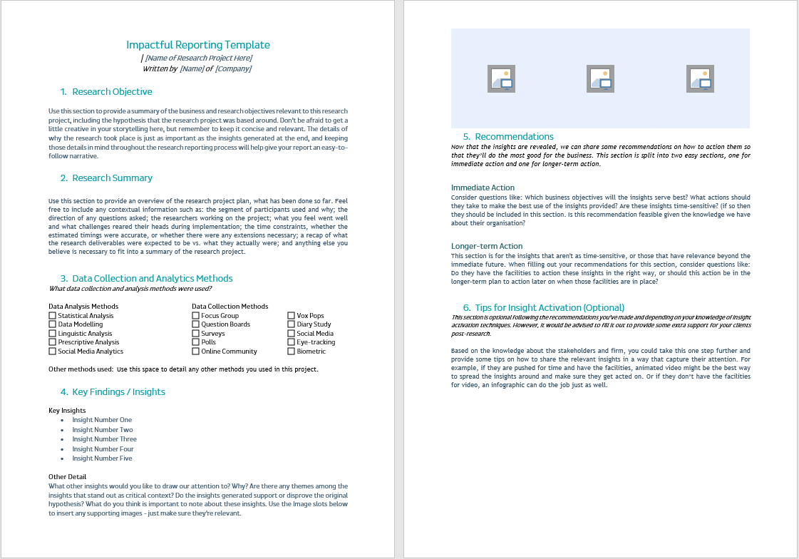 A Simple Template For Presenting Impactful Research Results Regarding Research Project Report Template