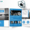 A10 Business Half Fold Brochure Design Template In PSD, Word  Regarding Half Page Brochure Template