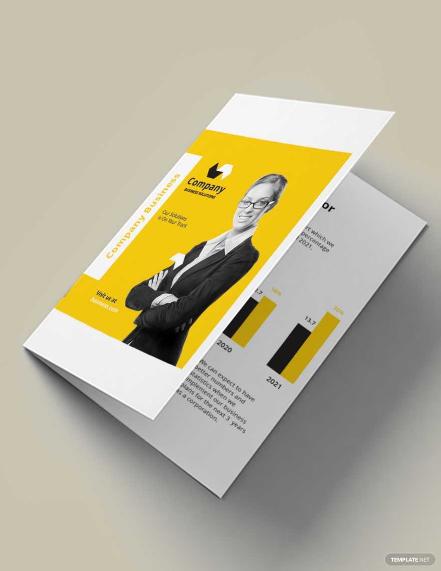 A10 Half Fold Brochure Template - Illustrator, InDesign, Word, Apple