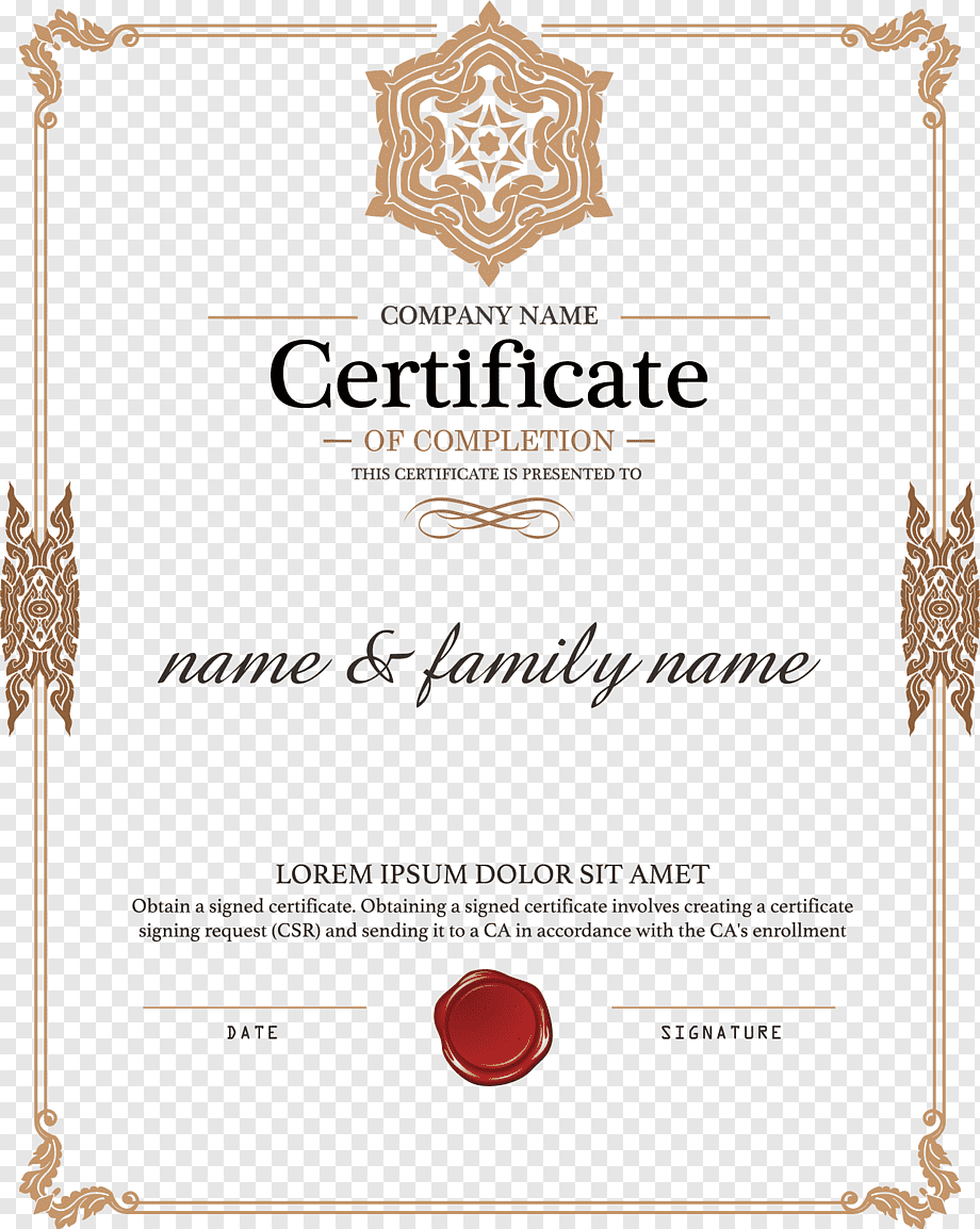 Academic Certificate Diploma Authorization Certificate Public Key  Inside Certificate Of Authorization Template