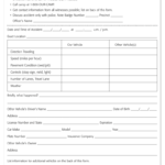 Accident Report – Fill Online, Printable, Fillable, Blank  PdfFiller Within Vehicle Accident Report Template